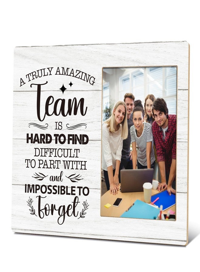 BXVRT Appreciation Photo Frame, 8x10 Inch, Wooden, Rustic, Thank You Gifts for Boss, Employee, Team, Office Decor - Image 1